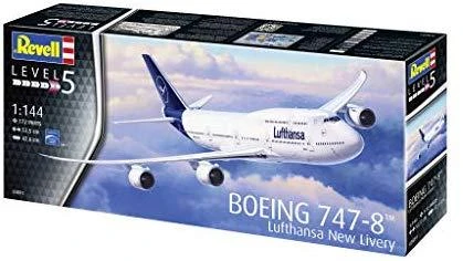 Revell – Boeing 747-8 Lufthansa „New Livery“, 1/144, 03891