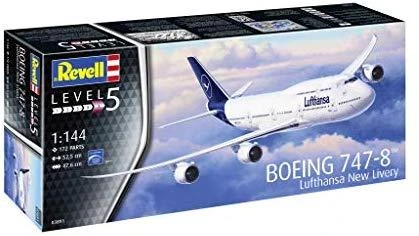 Revell – Boeing 747-8 Lufthansa „New Livery“, 1/144, 03891