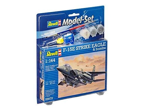 Revell F-15E Strike Eagle 1/144 dovanų rinkinys su bombomis (63972)