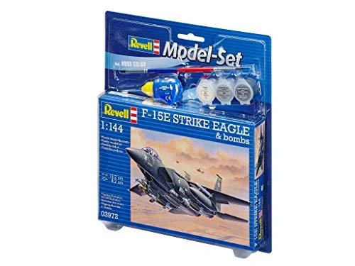 Revell F-15E Strike Eagle 1/144 dovanų rinkinys su bombomis (63972)