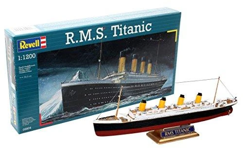 Klijuojamas laivo modelis Revell RMS Titanic 1:1200, 40 d.