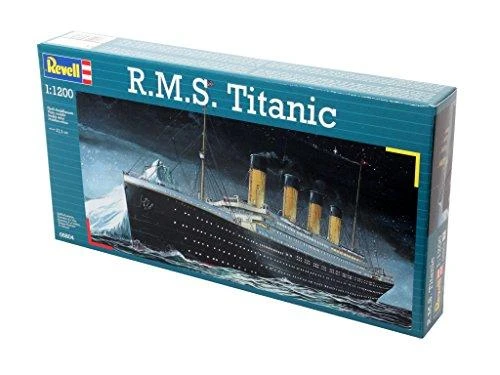 Klijuojamas laivo modelis Revell RMS Titanic 1:1200, 40 d.