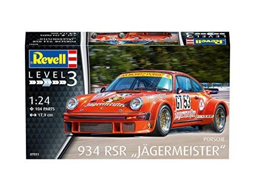 Cobi Revell Porsche 934 RSR Jägermeister 1:24 plastikinis surinkimo rinkinys