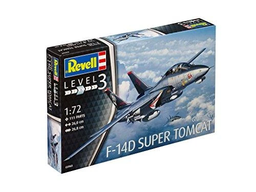 Revell Grumman F-14D Super Tomcat 1/72 plastikinis lėktuvo modelis