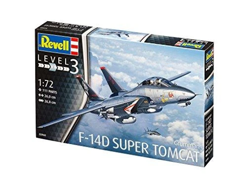 Revell Grumman F-14D Super Tomcat 1/72 plastikinis lėktuvo modelis