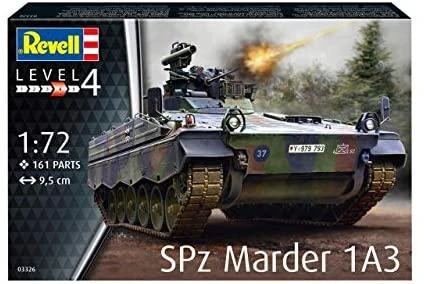 Revell SPz Marder 1A3 1:72 mastelis, plastikinis surenkamas modelis (03326)