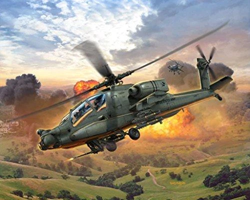 Revell sraigtasparnis 1:100 04985 AH-64A Apache – REV-04985