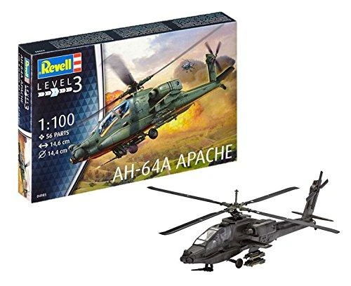 Revell sraigtasparnis 1:100 04985 AH-64A Apache – REV-04985