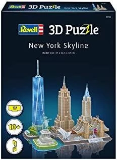 Revell 3D dėlionė: Niujorko panorama (New York Skyline), 123 detalės 00142