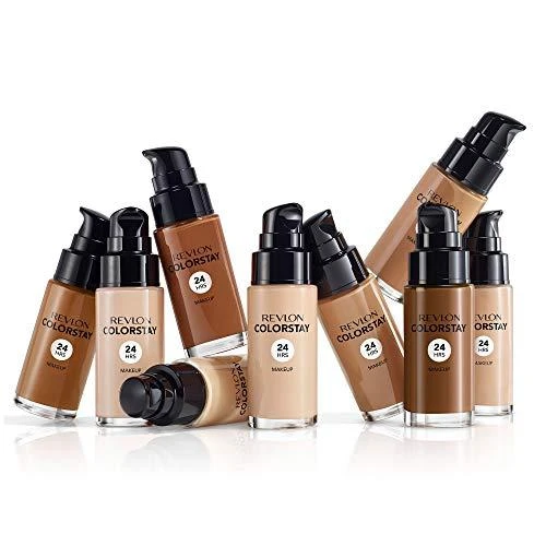 Revlon Colorstay Makeup Combination Oily Skin 30ml 300 Golden rausvas makiažo pagrindas