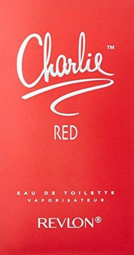 Revlon Charlie Raudona tualetinis vanduo su purškikliu 100ml