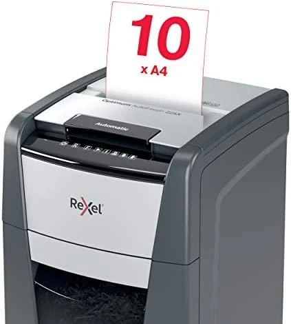 Rexel Optimum 225X dokumentų naikiklis su lapų įkrovimo anga