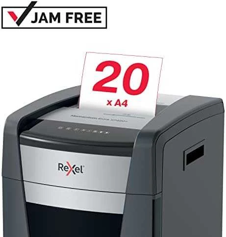 Rexel Momentum XP420+ smulkintuvas su A4 popieriaus lapu