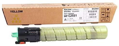 Ricoh MP C2551 (842062) (841507), geltona kasetė