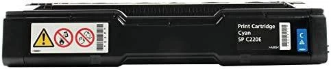 Ricoh SP C220E (407645) (406097) (406053) Lazerinė kasetė, Žydra