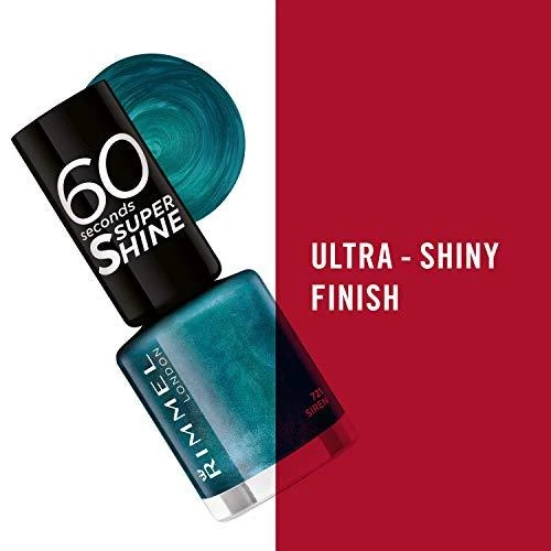Rimmel London 60 Seconds Nagų lakas, 8 ml