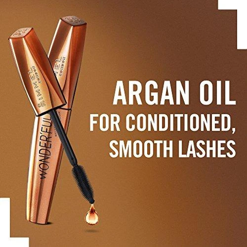 "Rimmel London Wonderfull With Argan" blakstienų tušas 001 Juodas