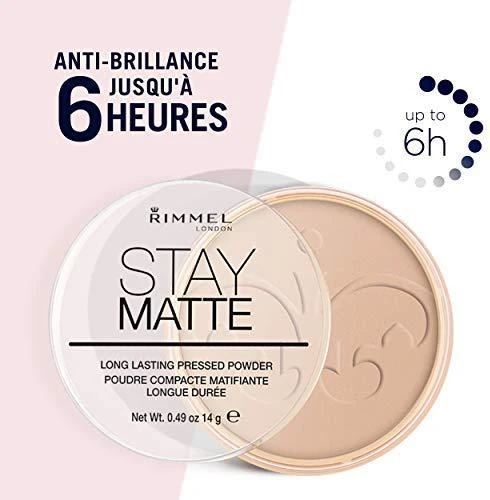 Rimmel London Stay Matte Powder moterims, 14 g