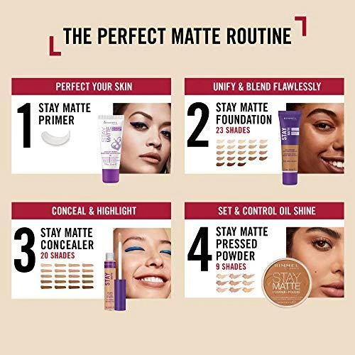 Rimmel London Stay Matte Powder moterims, 14 g