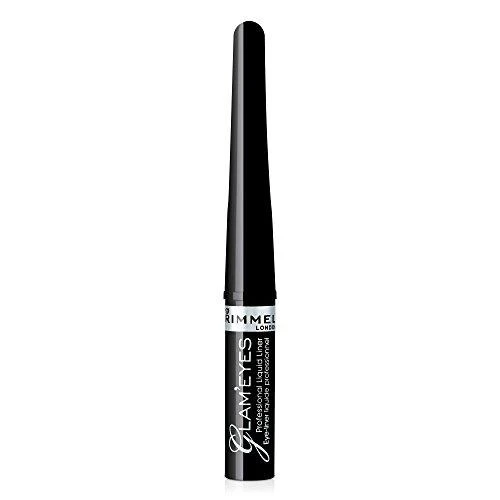 Rimmel London Glam Eyes Profesional Liquid Liner skystas akių pravedimas 001