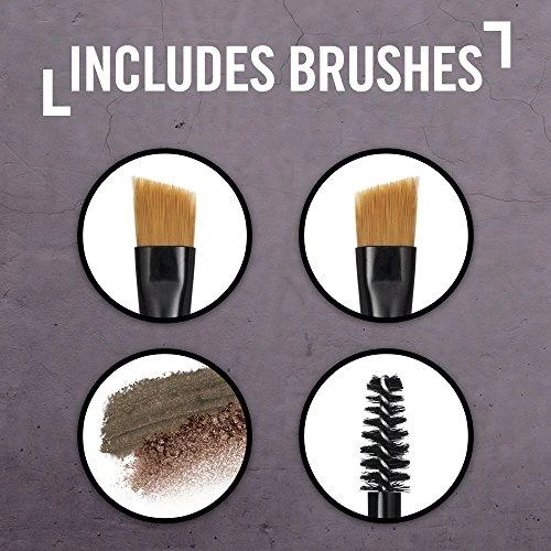 Rimmel London "Rimmel Brow This Way" antakių formavimo rinkinys 003 Dark Brown