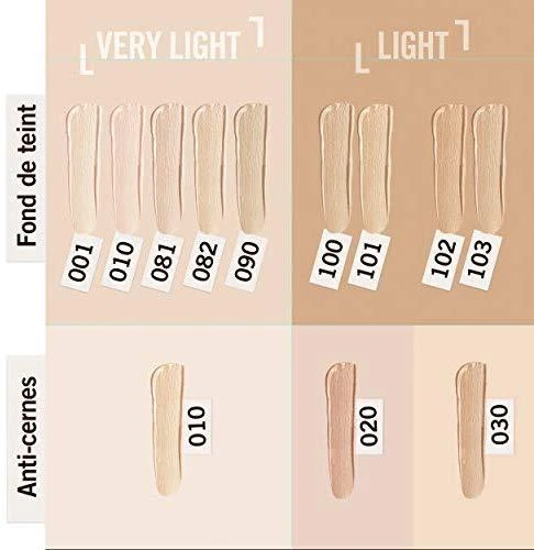 Rimmel London Match Perfection SPF20 makiažo pagrindas Moterims 30 ml, Light Nude 102 - Warm