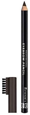 Rimmel London Professional Eyebrow Pieštukas antakių pieštukas, atspallvis: 004-Juodas Brown