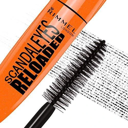 Rimmel London "Rimmel Scandaleyes Reloaded" blakstienų tušas 001 Juodas