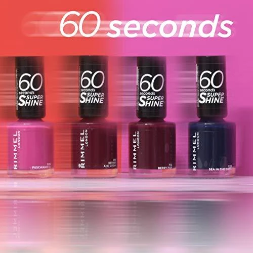 Rimmel London 60 Seconds Super Shine Nagų lakas