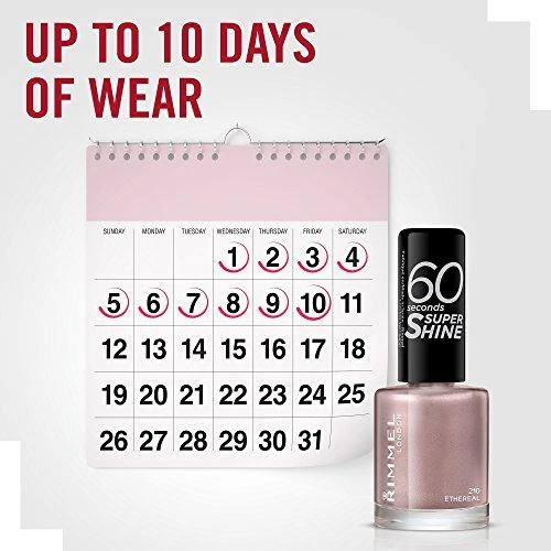 Rimmel London 60 Seconds Super Shine Nagų lakas
