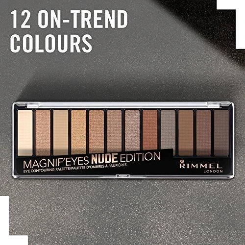Rimmel London "Rimmel Magnif'eyes" akių kontūravimo paletė "Nude Edition 001