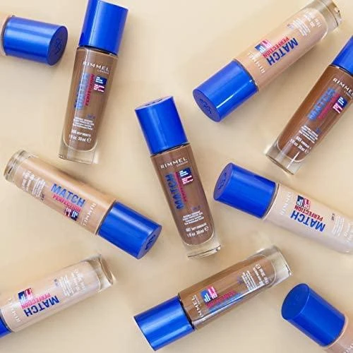 makiažo pagrindas Rimmel London Match Perfection Foundation 203 30ml