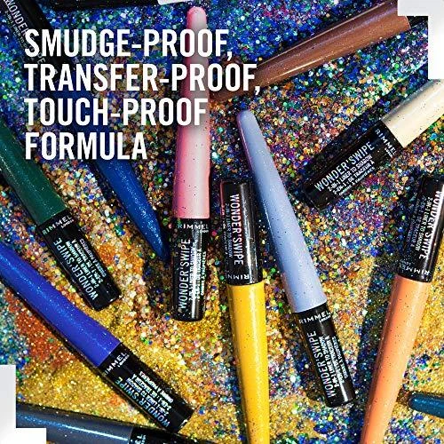 "Rimmel London Wonder Swipe 2 in 1" blizgus akių pieštukas ir akių šešėliai 002 Instafamous 1.7ml