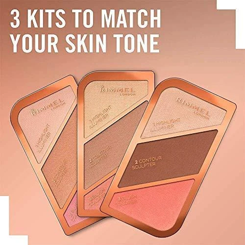 Rimmel London Kate Contouring Palette moterims, 18,5 g