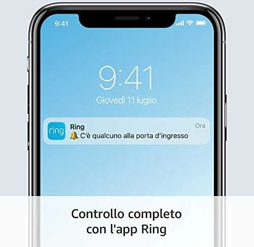 Išmanusis durų skambutis Amazon Ring Video Doorbell 3 Plus, Sidabrinis/Juodas