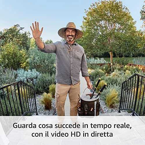 Išmanusis durų skambutis Amazon Ring Video Doorbell 3 Plus, Sidabrinis/Juodas