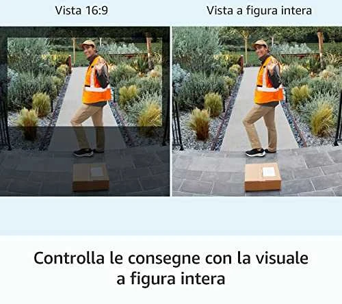 Išmanusis durų skambutis Amazon Ring Video Doorbell 3 Plus, Sidabrinis/Juodas