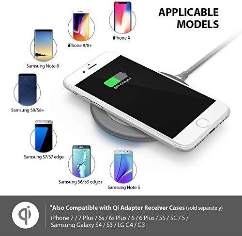 Ringke Ład. indukcinė PT900S MFi FastCharge pilka/pilkas ACWC0001
