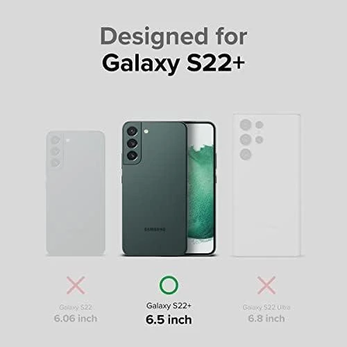 „Ringke Galaxy S22+“ dėklas, juodas, onikso spalvos