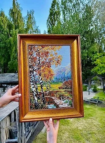 RIOLIS – Create It Yourself – Siuvinėjimo rinkinys „Beržynas“ 1134 (26x38 cm)