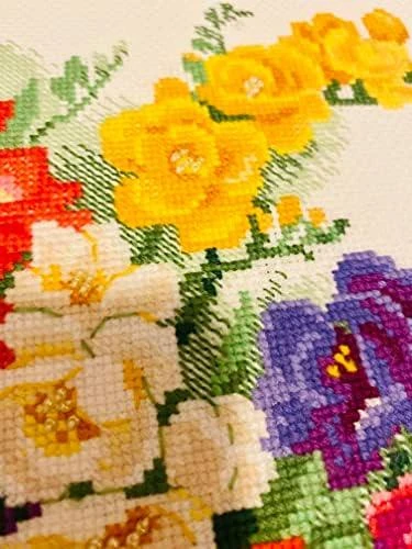 RIOLIS – Create It Yourself – Siuvinėjimo rinkinys „Frezija“ 1561 (40x30 cm)