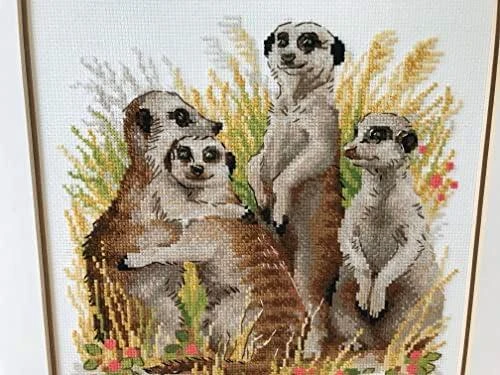 Meerkats siuvinėjimo rinkinys iš RIOLIS Nr.: 1761