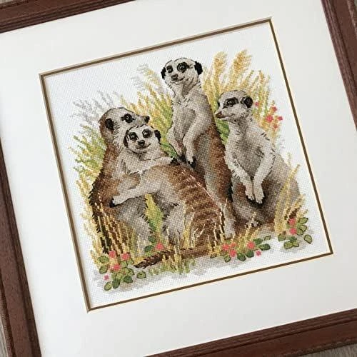 Meerkats siuvinėjimo rinkinys iš RIOLIS Nr.: 1761