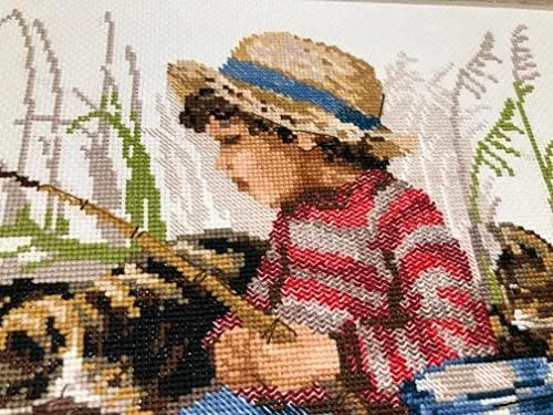 RIOLIS – Create It Yourself – Siuvinėjimo rinkinys „Pažvejokim!“ 1470 (30x30 cm)