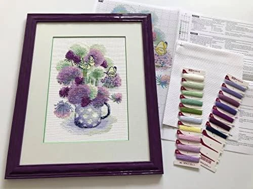 Violetinė Allium siuvinėjimo rinkinys iš RIOLIS Nr.: 1974