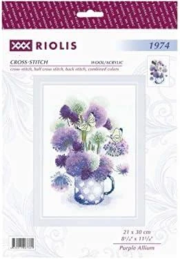 Violetinė Allium siuvinėjimo rinkinys iš RIOLIS Nr.: 1974