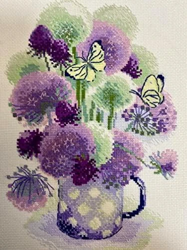 Violetinė Allium siuvinėjimo rinkinys iš RIOLIS Nr.: 1974