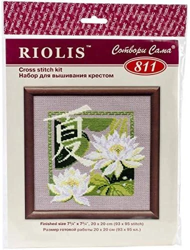 RIOLIS - Create It Yourself - Siuvinėjimo rinkinys „Vasara“ 811 (20x20 cm)