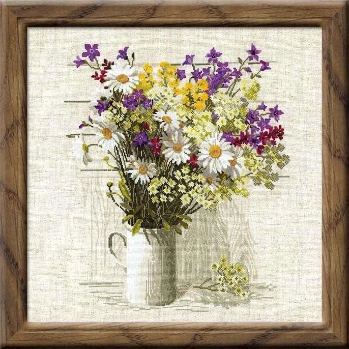 RIOLIS – Create It Yourself – Siuvinėjimo rinkinys „Laukinukės“ 924 (45x45 cm)