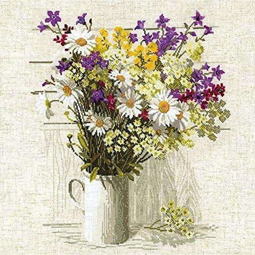 RIOLIS – Create It Yourself – Siuvinėjimo rinkinys „Laukinukės“ 924 (45x45 cm)